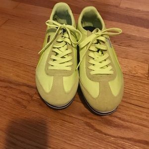Yellow Puma Eco Sneaker/ Athletic Shoe